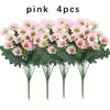 Buquê de simulação pequena crisântemo amassado camomila girassol flor de seda flor artificial decoração de jardim ornamentos de casamento vendas diretas da fábrica