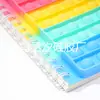Cuaderno para Rascar con Espiral, Cuaderno de Ejercicios de Burbujas para Presionar, Cuaderno de Papelería para Aliviar el Estrés, Libro para Rascar para Aliviar el Estrés