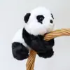 Pulsera para muñeca de muñeca Panda Pequeño muñeca linda anillo de presión juguete de peluche pequeña joya regalo de cumpleaños niña Muñeca de trapo
