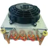 Radiador de Água de Resfriamento de Tubo Transformador CC 24V Resfriamento a Óleo Dissipação de Calor Radiador de Resfriamento de Água Circulante Controle de Temperatura Regulação de Velocidade