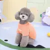 Roupas Novas para Cães e Gatos Outono e Inverno Teddy Bichon Quentes de Inverno Roupas de Duas Pernas com Fivela de Tração Roupas para Gatos