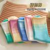 Calcetines de color degradado para mujer, calcetines de media caña, ins modernos de primavera y otoño, calcetines deportivos japoneses lindos para baloncesto, medias de otoño e invierno