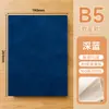 Cuaderno simple de cuero suave, bloc de notas personalizado para oficina de negocios, diario de corrección de errores para estudiantes, libro de actas de reuniones corporativas