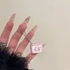 Bolsa Criativa de Gatinho Capa de Celular Bolsa Pingente Acessórios Pendurados Decorações Pingente Pequeno Anti-perda Fofo