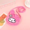 Lindo Bolso Cruzado de Peluche para Niños Bolso de Bebé de Dibujos Animados Bolso de Hombro de Princesa Monedero para Niños y Niñas Coreano