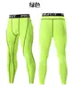 Pantalones Deportivos Ajustados de Compresión de Secado Rápido para Correr y Fitness, Coloridos, para Hombre, Transfronterizos