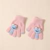 Guantes de invierno nuevos para bebés, lindos guantes de peluche gruesos y cálidos para niños y niñas, guantes para dedos al por mayor