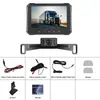 Monitor Montado en Vehículo de 4.3 pulgadas y 5 pulgadas para Caravanas y Camiones, Fácil Instalación, Modelo de Escritorio con Monitor Digital Inalámbrico