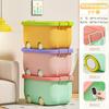 Caja Cesta Almacenamiento Juguetes Infantiles Xingyou Hogar Gran Capacidad Caja Fija Ropa de Bebé Snacks Caja Almacenamiento Plástico