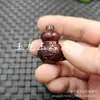 Cera de Abelha Artificial Gourd com Furo Contas Soltas Bênção Vermelha Gourd Tridimensional Pulseira Colar Acessórios de Joias Contas