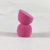 Giroscopio de forma especial Huevo de belleza Esponja de maquillaje Irregular Sin látex Doble uso húmedo y seco Calabaza Gota de agua Superficie de corte Huevo de maquillaje