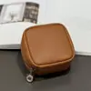 Bolso Cruzado de Cadena de Piel de Vaca de Primera Capa Tc, Bolso Tofu Cuadrado, Bolsa de Almacenamiento Multifuncional de Cuero Genuino, Ligero y Lujoso