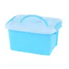 Caja de Almacenamiento Plástico Caja Organizadora de Armario Caja de Almacenamiento con Tapa Caja de Almacenamiento Pequeña Extra Grande Caja de Almacenamiento para Snacks Ropa Juguetes Transparente