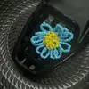 Acessórios de Flor de Sapato de Cristal Resistentes Estilo Coreano com Lantejoulas Bordadas, Franjas de Cristal Exquisite de Estilo Leve de Luxo