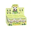 Novo Parque Panda Zhuanzhuan Tour Caixa Surpresa Panda Fofo Brinquedo da Moda Figura Ornamento de Mesa Boneca Fofa Divertida Venda por Atacado
