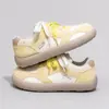 HuiLi WXY(S)-6007Z Sapatos estilo alemão feminino 2026 Primavera novo estilo tênis de plataforma estudante versátil sapatos brancos feminino (Magia