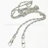Cordão de Corrente para Celular, Acessórios de Corrente de Metal para Bolsas, Corrente Longa de 120cm com Design de Oito