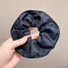 Nuevas scrunchies de lunares y estampado de leopardo, estilo simple, scrunchies retro, cintas para el cabello, accesorios para moños, adornos para el cabello