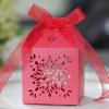 Caja de dulces hueca para fiestas navideñas europeas, nueva caja de regalo de copo de nieve de chocolate para bodas, fábrica al por mayor, comercio exterior