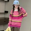 Suéter para Niñas Otoño Invierno 2026 Nuevo Elegante Niños Niños Mayores Invierno Engrosado Niña Punto Capa Base Superior