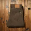 Pantalones Casuales Rectos para Hombre de Denim Delgado con Cinco Bolsillos, Suaves y Cómodos, Texturizados, de Modal, Novedad Primavera y Verano 2025