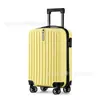 Mala de viagem estudantil de 20 polegadas com zíper por atacado, roda universal com senha, mala trolley adulta, presente para atividades, mala de bordo