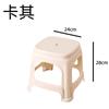 Venta al por mayor de fábrica Taburete de plástico Taburete pequeño para el hogar Taburete bajo Puesto Silla apilable Taburete pequeño para adultos
