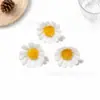 Mini Flor Margarida Pequena 2cm Simulação Fresca Pastoral Flor Artificial Atacado Casamento Decoração para Sapatos e Chapéus Pulseira DIY