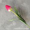 Tulipán de Punta Única Flor Artificial Lirio Arreglo Floral para Bodas Decoración del Hogar Flor de Seda Venta al por Mayor Flor Artificial Venta al por Mayor