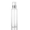 Botella de spray de plástico transparente PET100ml250ml, loción antiaislante, loción, regadera portátil