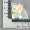Accesorios de Resina Pegamento Blanco DIY Niños Muñeca de Dibujos Animados Funda de Teléfono Accesorios para el Cabello Diadema Material Hecho a Mano Accesorios para Diadema