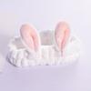 Diadema para Lavado Facial de Venta Caliente, Paquete de Cabello para Mujeres, Diadema de Felpa Linda de Invierno con Lazo, Diadema de Confinamiento, Transfronterizo Europeo y Americano