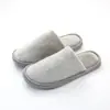 Pantuflas de algodón para otoño e invierno, para parejas, para interiores, de madera, antideslizantes, cálidas y silenciosas, de EVA, para regalo