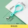 Accesorios para joyería DIY llavero de muñeca materiales hechos a mano colgante plástico acrílico cierre de langosta gancho de langosta para colgar