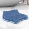 Almohadilla para frotar la espalda, alfombrilla antideslizante para baño, alfombrilla para pies, artefacto para perezosos, alfombrilla de masaje exfoliante, práctica alfombrilla multifuncional para suelo