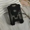 Chaveiro de Mochila com Fivela Retrátil Transfronteiriça Rebote Automático Preto Fivela Fácil de Puxar Porta Cartão PC Crachá Identificação Fivela Fabricante