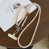 Diagonal Transfronteiriça Duas em Uma Cordão Longo para Celular de Pulso Destacável Fivela de Metal Corda de Segurança Emenda Artefato Anti-Perda