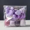 Set de 22 Piezas de Esponjas de Belleza, Aplicadores de Maquillaje, Esponjas Cushion, Aplicadores Pequeños del Tamaño de un Pulgar, Mini Esponjas con Forma de Huevo, Paquete Combinado de Valor