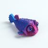 Nuevos adornos de pez globo lindos de impresión 3D simulación de articulaciones ojos juguetes de simulación para niños regalo explosiones transfronterizas