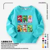Sudadera Infantil Mario Clothing Primavera y Otoño 2026 Nueva Versión Coreana Dibujos Animados Moderna Delgada de Algodón para Niños y Niñas