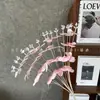 Ramo de Plantas Verdes Artificiales con 16 Tallos de Hojas de Dinero y Eucalipto Arreglo Floral de Boda con Accesorios para Arreglos Florales Planta Verde Exportación al por Mayor