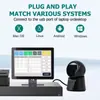 Plataforma de Escaneamento Sem Fio Pistola de Escaneamento Dedicada para Supermercado de Tabaco Píer de Escaneamento Bluetooth Caixa de Supermercado Scanner de Código QR