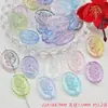 Cientos de Accesorios de Vidrio Mezcla y Combina DIY Pulseras Hechas a Mano, Horquillas para el Cabello, Collares, Perforación de Agujero Recto, Fabricantes Mayoristas de Cuentas Espaciadoras