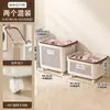 Cesta de Lavandería para el Hogar, Cesta de Almacenamiento para Ropa Sucia, Alta Apariencia, Baño, Cuarto de Ducha, Divisor, Portaropa Móvil, Cesta de Lavado