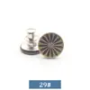 Artefacto ajustador de cintura botón sin clavos 17mm Pantalones de mezclilla cintura Gran Cambio Pequeño desmontable ajustable sin costuras botón de metal