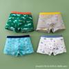 Ropa Interior Infantil Transfronteriza Dibujos Animados Calzoncillos tipo bóxer para Niños Algodón Estilo Cómodo Precio Especial Comercio Exterior Calzoncillos tipo bóxer 100% Algodón para Niños Nuevos