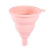 Funil de Silicone Pequeno Divertido Boca Pequena Dobrável Vazamento de Óleo Vazamento de Vinho Mini Dosador de Óleo Fácil de Limpar Funil Líquido para Temperos