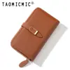 Carteira Feminina de Meio Comprimento para Inverno Mais Vendida no Sudeste Asiático Multifuncional Portátil com Zíper Bolsa de Armazenamento de Moedas para Levar na Mão Venda por Atacado