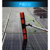 Ferramenta de Limpeza de Painel Fotovoltaico, Escova de Água, Escova de Limpeza de Vidro, Haste de Extensão, Cabeça de Porta, Haste Telescópica para Parede Externa, Escova com Borrifador de Água