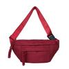Riñonera Casual de Nailon para Mujer 2024 Nueva Textura de Un Solo Hombro Axila Bolsa de Cintura Moderna y a la Moda Tendencia